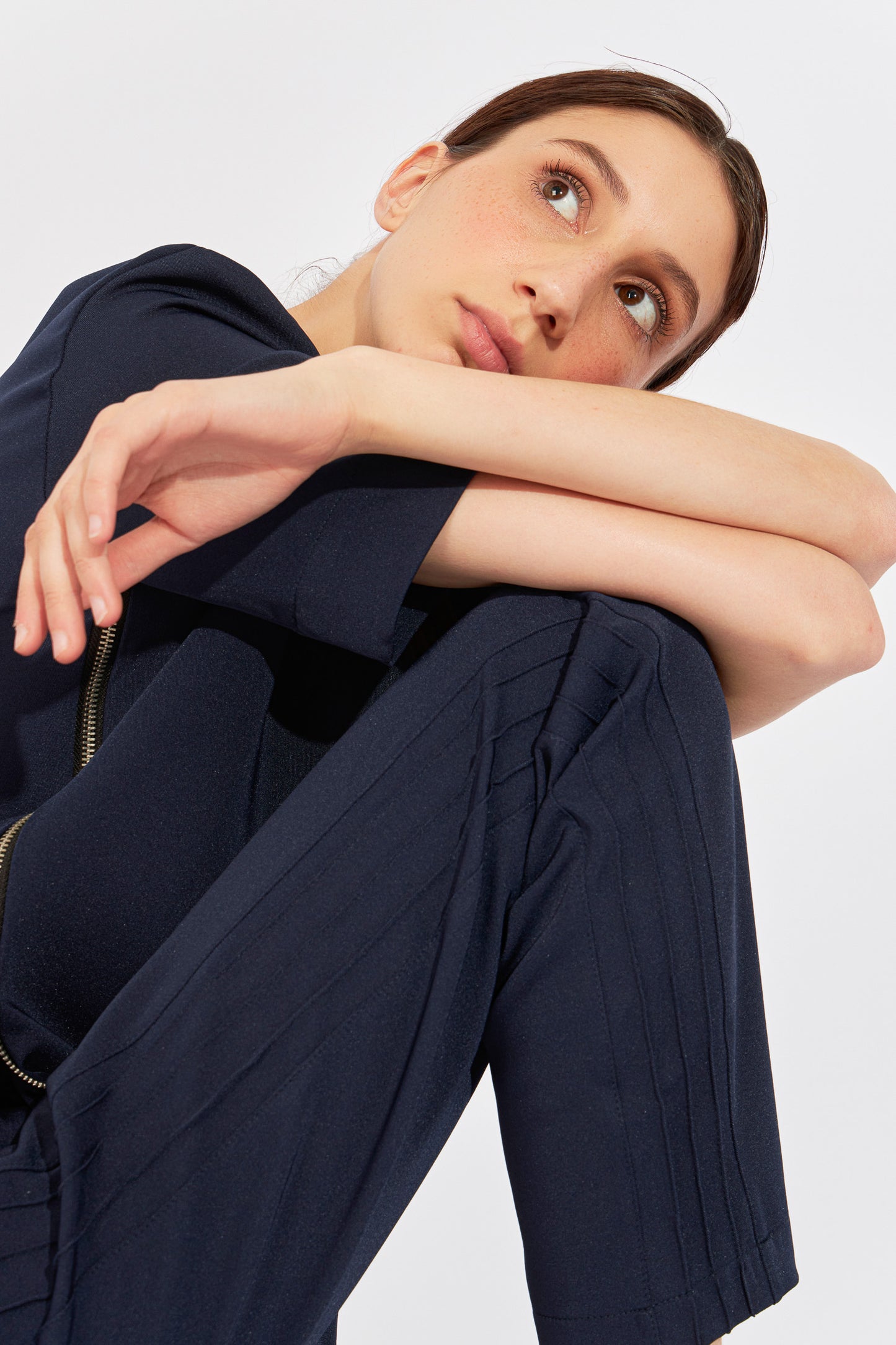 Blusa Scrub Zip